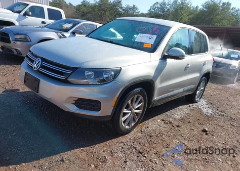 2014 Volkswagen Tiguan Se z USA, uszkodzony, nr VIN WVGAV3AX3EW542521